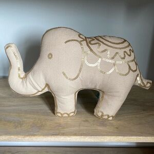 Elephant Sequin Pillow